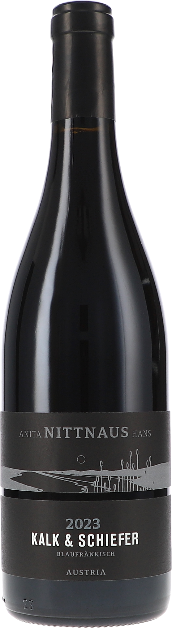 Blaufränkisch Kalk & Schiefer rotwein, flasche, kalk & schiefer, blaufränkisch, 2023