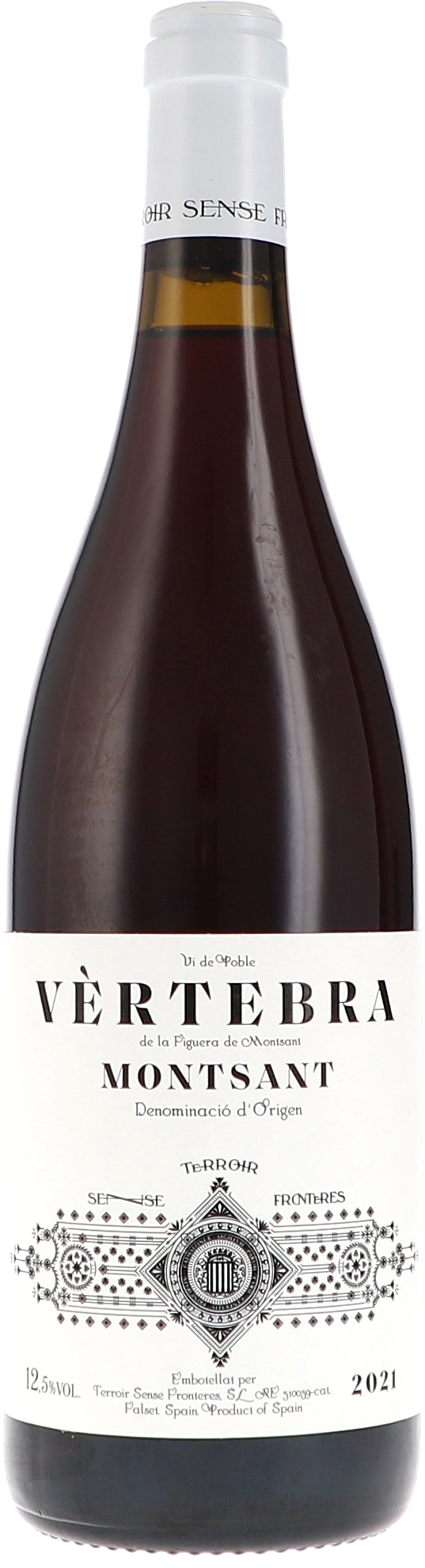 Vèrtebra wein, rotwein, monastant, vertèbra, flasche