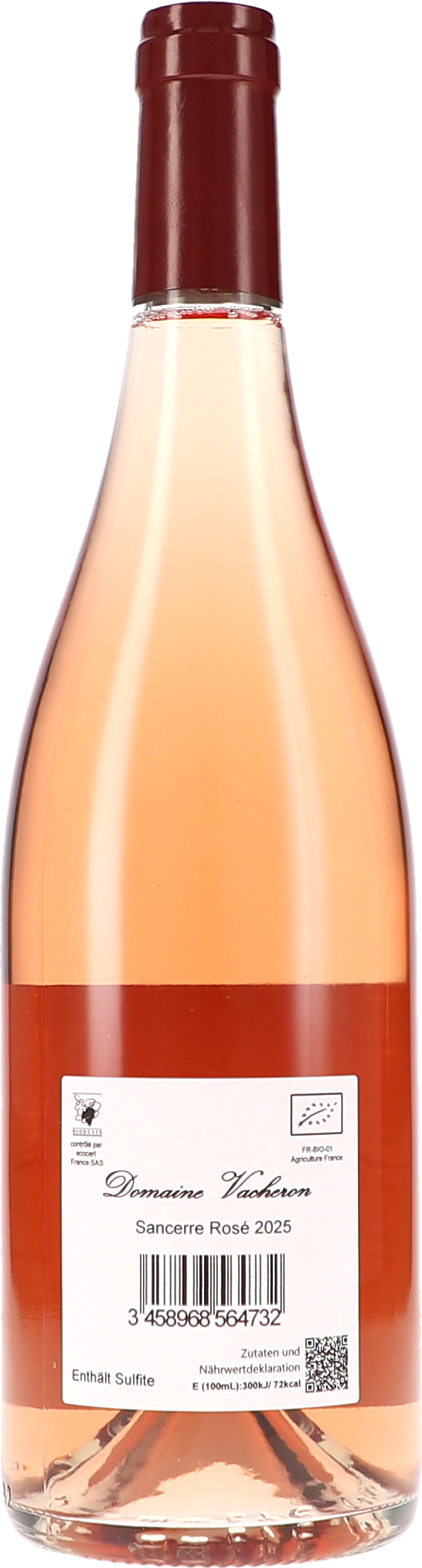 rosé Wein, Flasche, Glas, Sulfite, Etikett