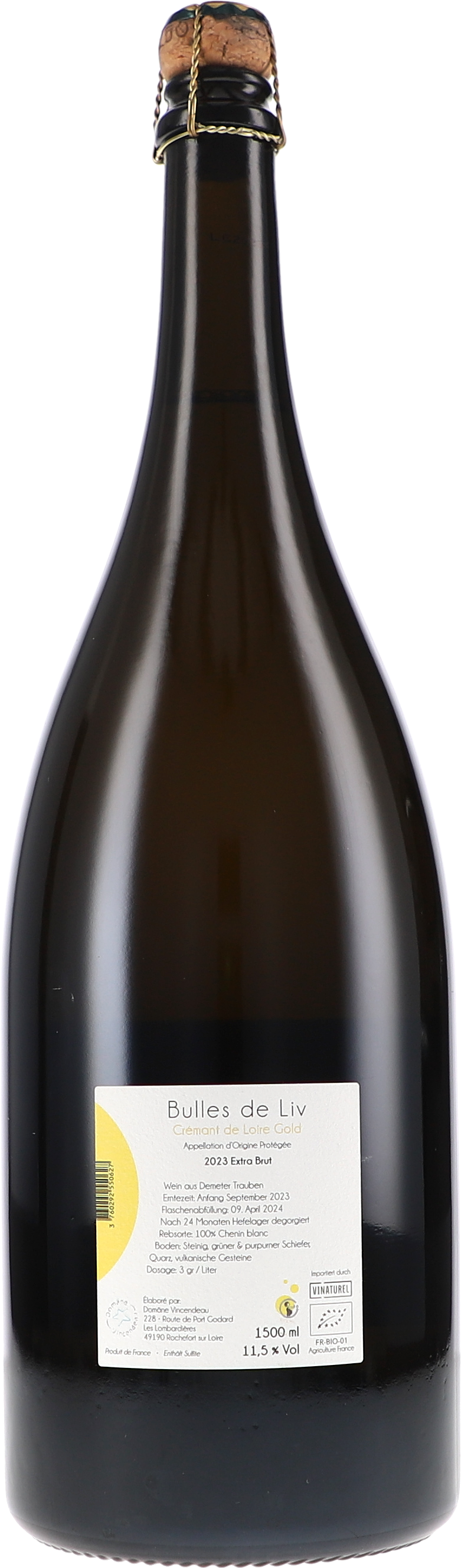 Schaumwein, Flasche, Champagner, Korkenverschluss, Etikett