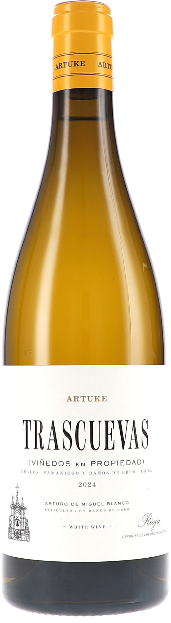 Trascuevas Weißwein, Weinflasche, Vino, Trascuevas, Flasche