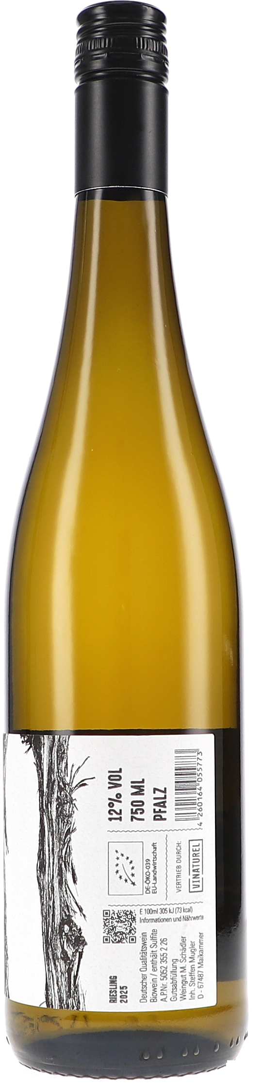 Weißwein, Flasche, 750 ml, Etikett, Korken