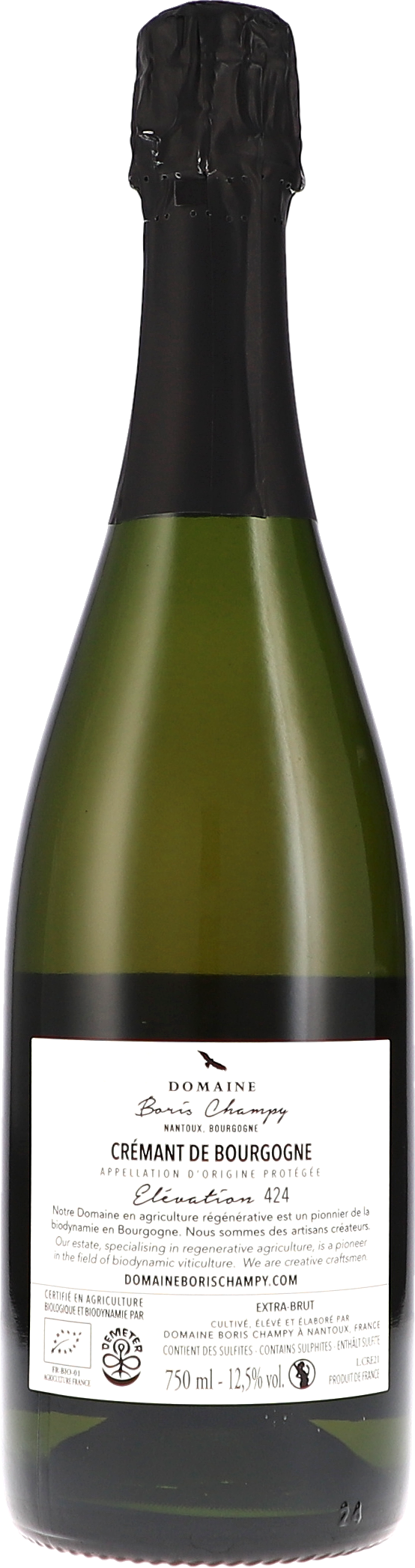 Champagne, Crémant, Bouteille, Étiquette, Verre de vin