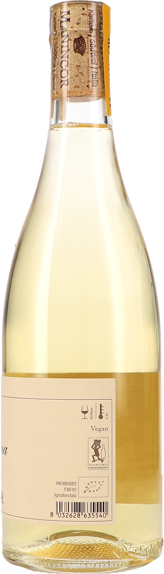 Weißwein, Biowein, Vegan, Italien, Flasche