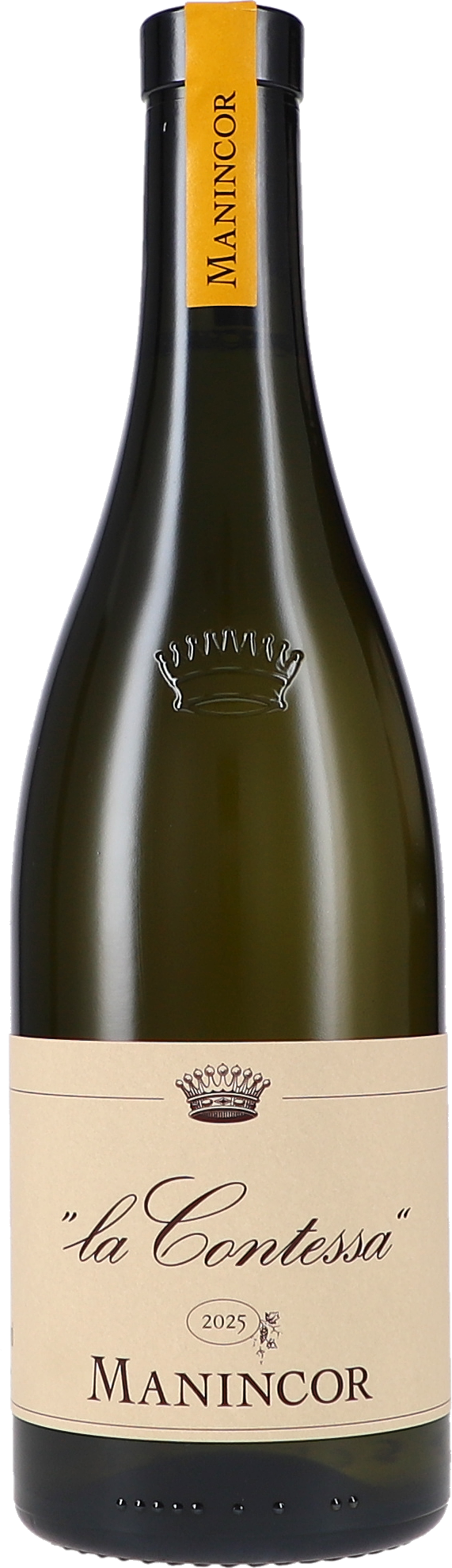 La Contessa DOC Weißwein, Flasche, Weinkarton?, Manincor?, Label