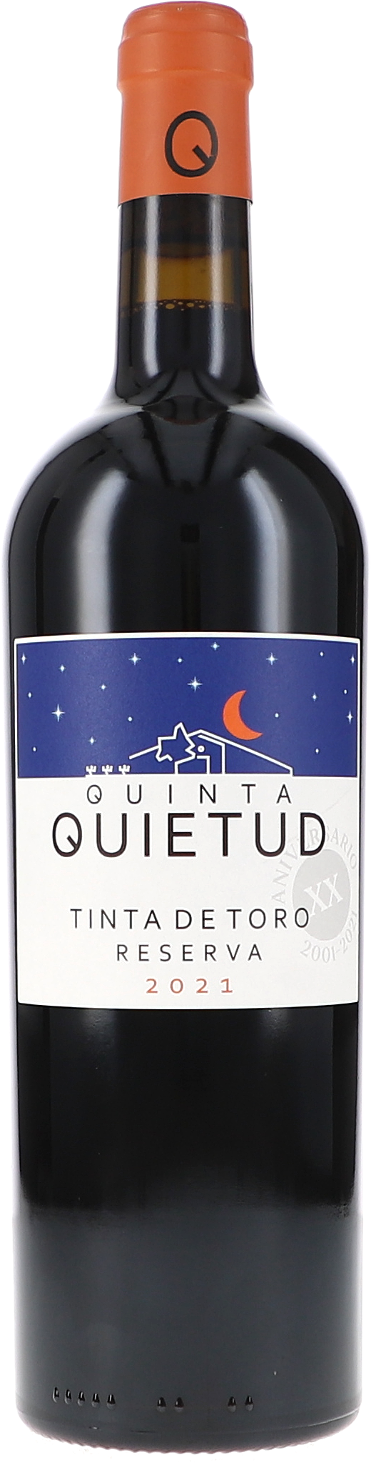 Rotwein, Tempranillo, Tinta de Toro, Jahrgang 2021, Glasflasche