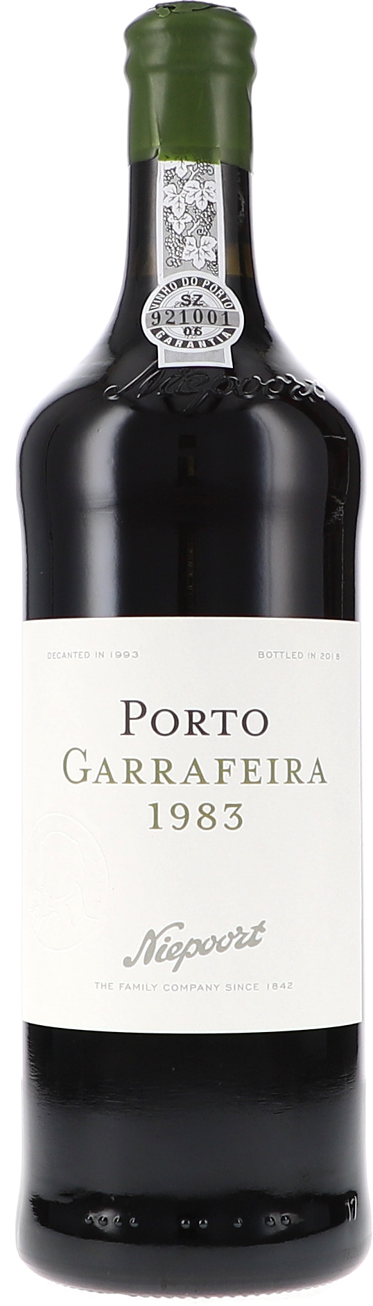 Porto Garrafeira, decanted 1993, bottled 2018 Flasche, Alkohol, Getränk, Schnaps, Roter Wein