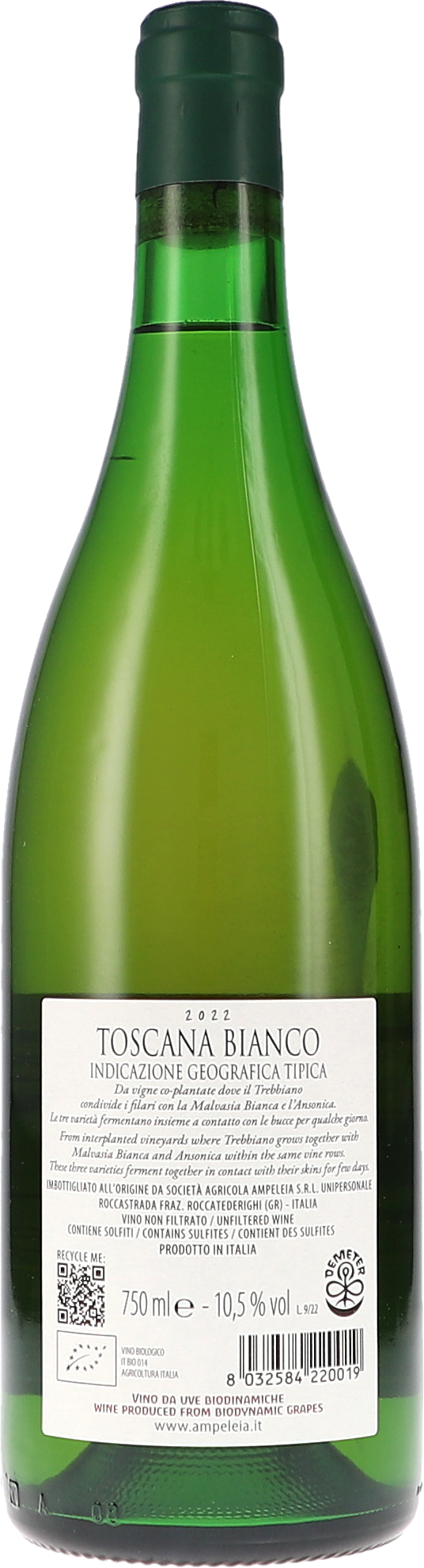 weisswein, toscana, bianco, 750ml, italien