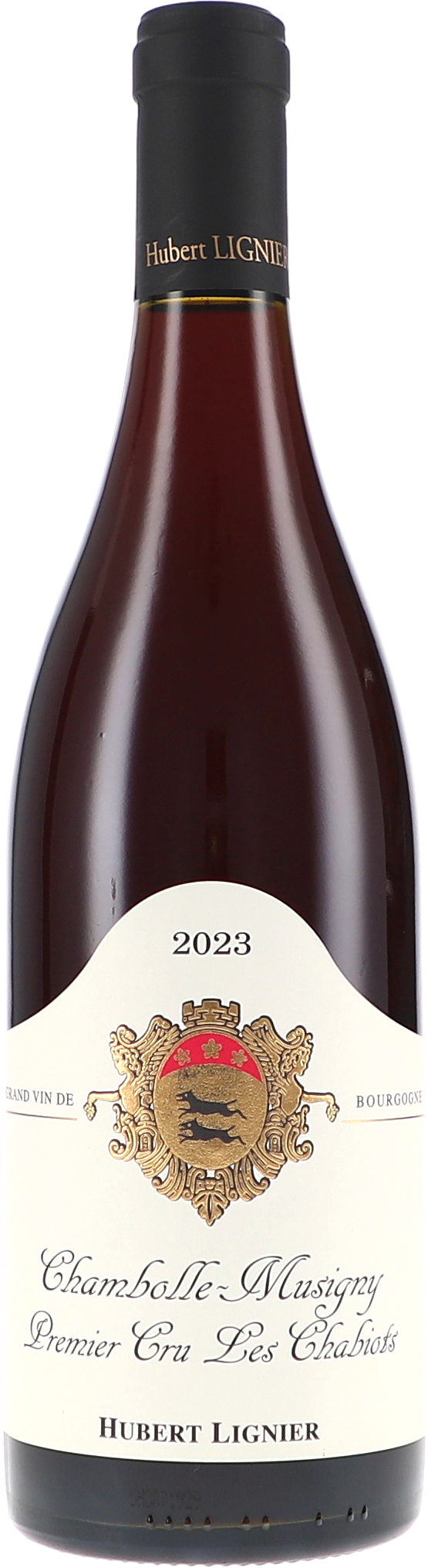 Chambolle-Musigny 1er Cru "Les Chabiots" AOC Weißwein?, Champagner?, Rotwein?, Flasche, Etikett