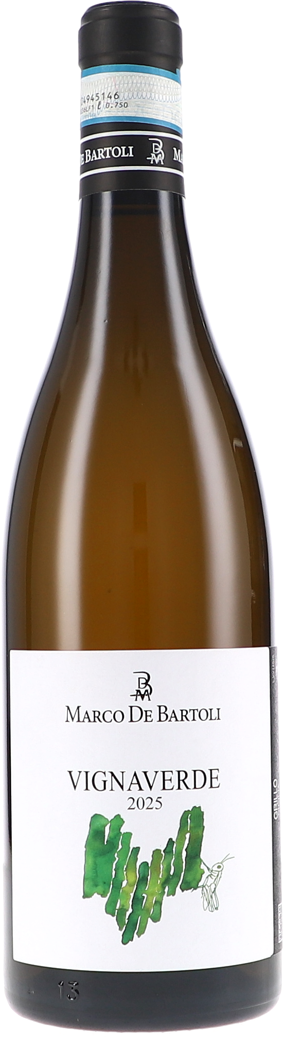 Weißwein, Vignaverde, Weißweinflasche, Italienischer Wein, Barolo