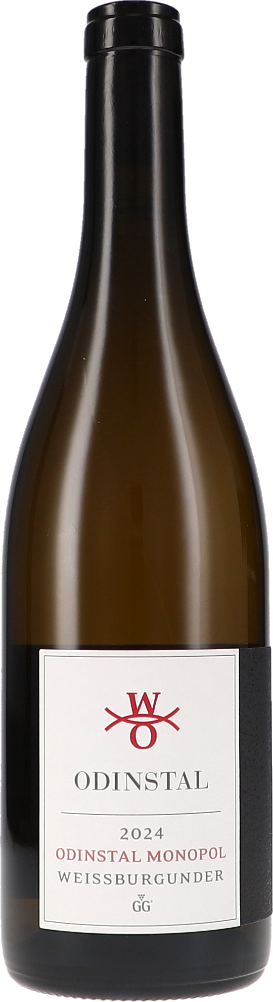 Weißwein, Weißburgunder, Weinflasche, Glasflasche, Jahrgang 2024