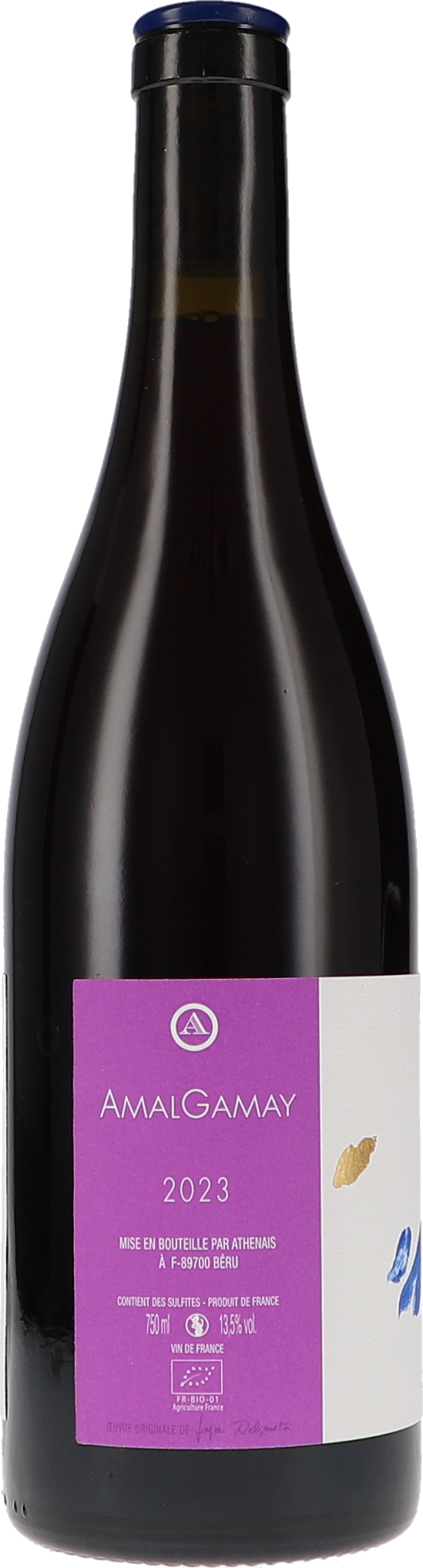 Flasche, Wein, Etikettagriff?, nein