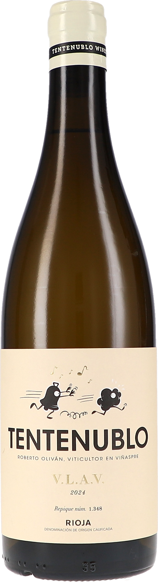 V.L.A.V. Vino Blanco Wein, Weißwein, Rioja, V.V.A. 2024, Flasche