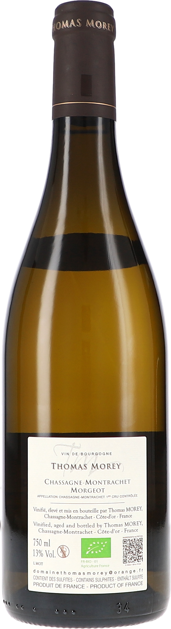 Chassagne-Montrachet 1er Cru Morgeot AOC