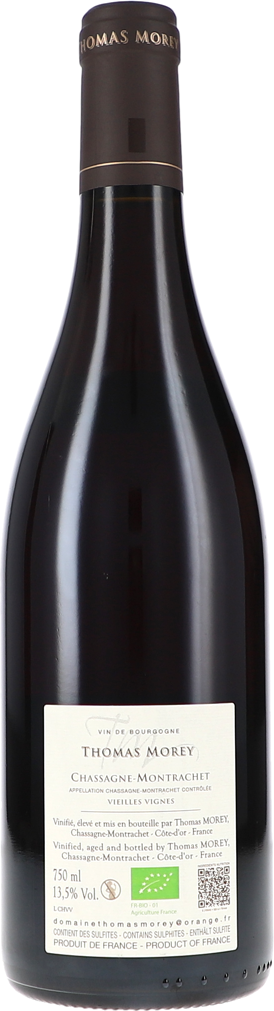 Chassagne-Montrachet Vielles Vignes Rouge AOC