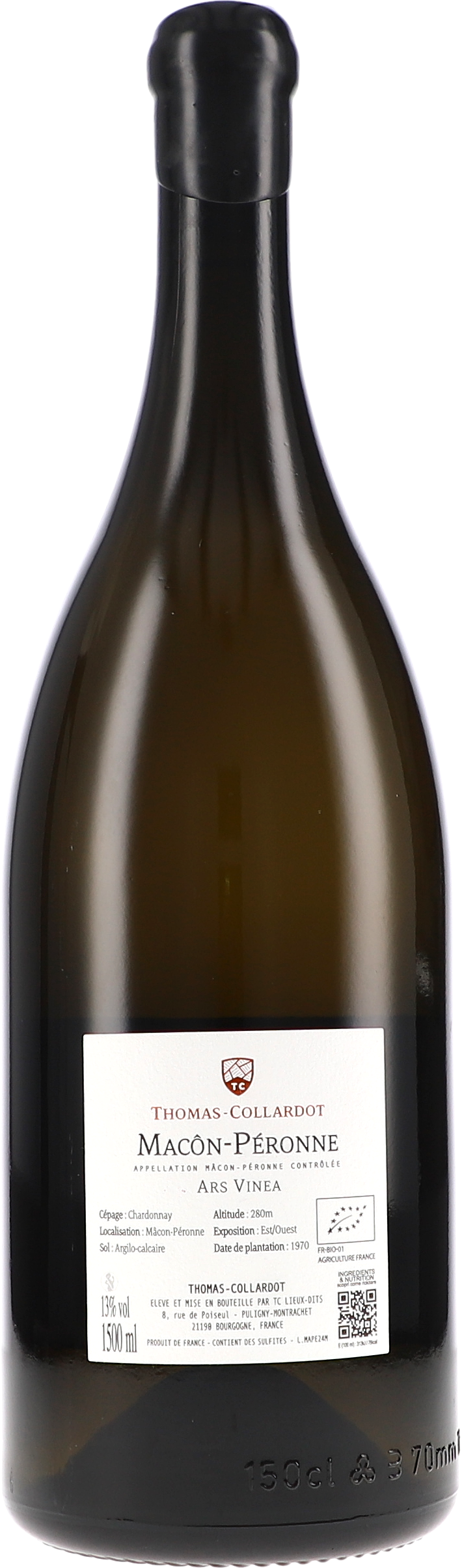 Mâcon-Péronne Ars Vinea blanc AOC