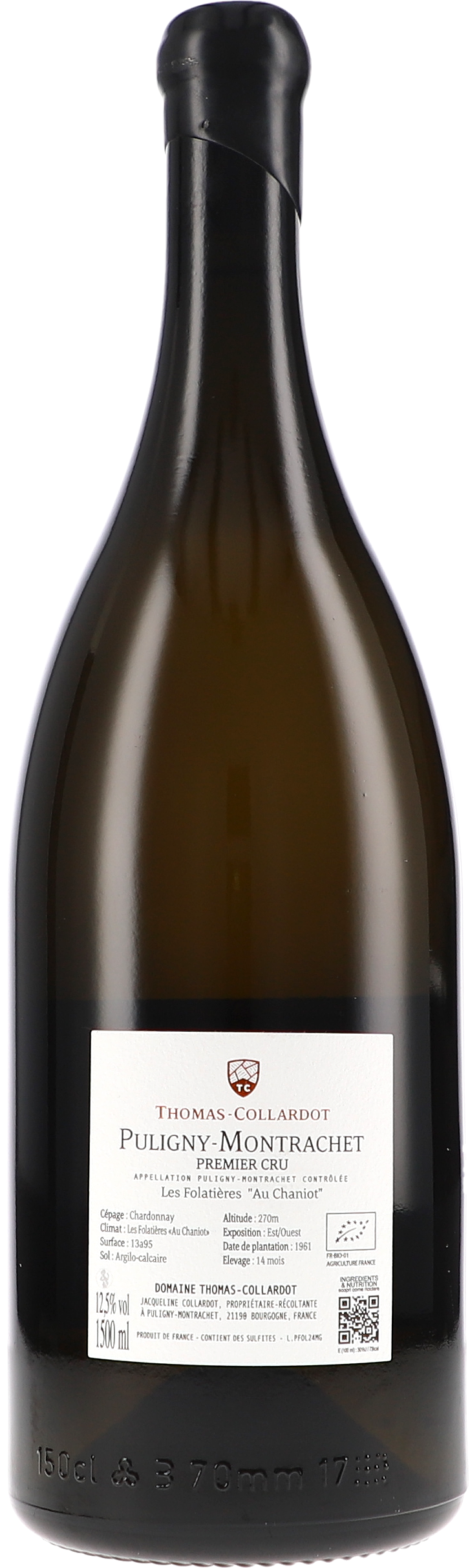 Puligny-Montrachet 1er Cru Les Folatières "Au Chaniot" AOC