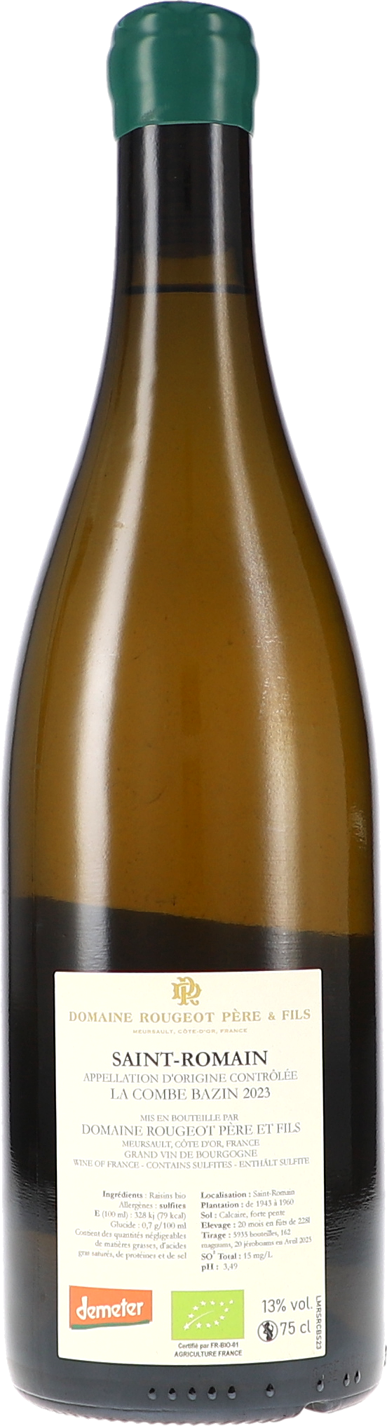 Saint-Romain "La Combe Bazin" AOC