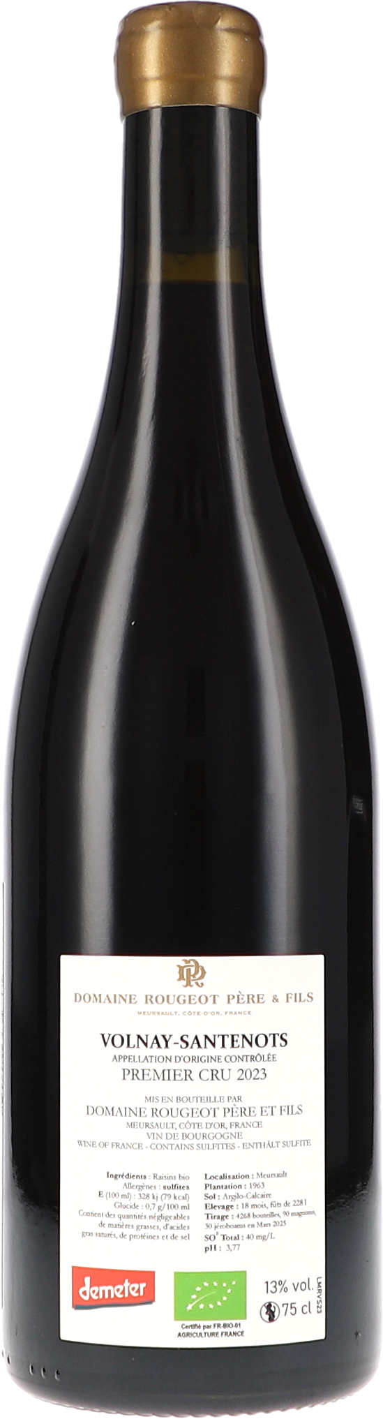 Volnay-Santenots Premier Cru AOC