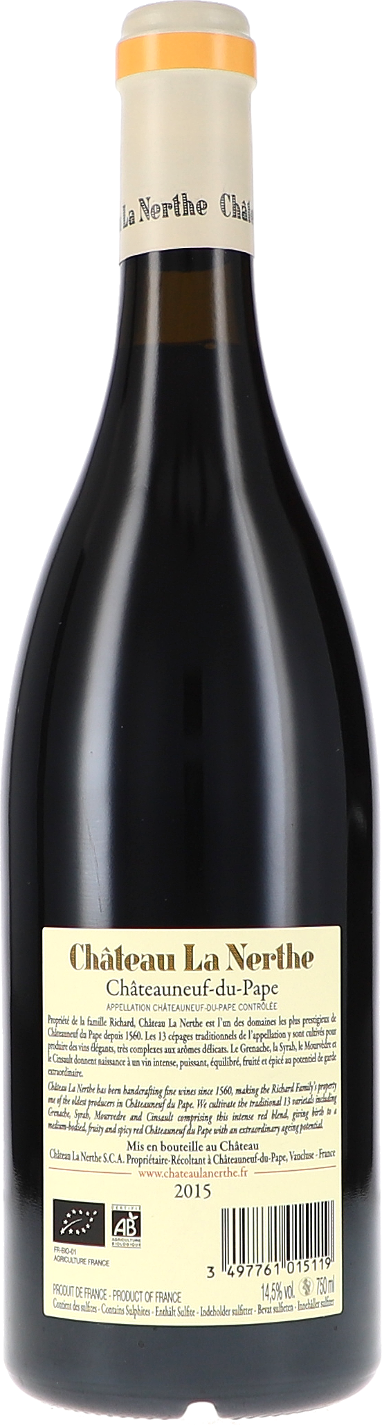 Châteauneuf-du-Pape Rouge AOC