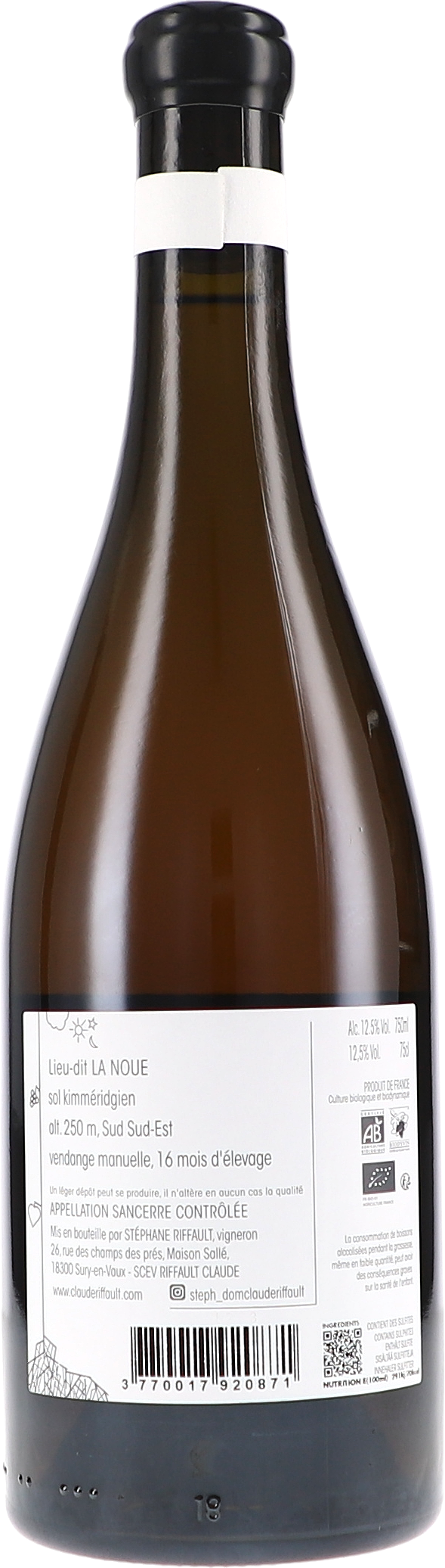 Sancerre rosé " La Noue En Rosé" AOC