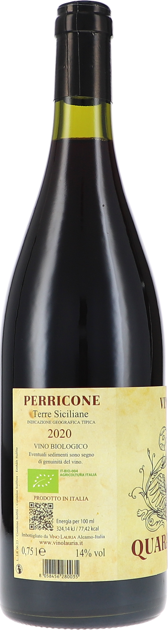 Quarantasarme, Perricone IGT Terre Siciliane