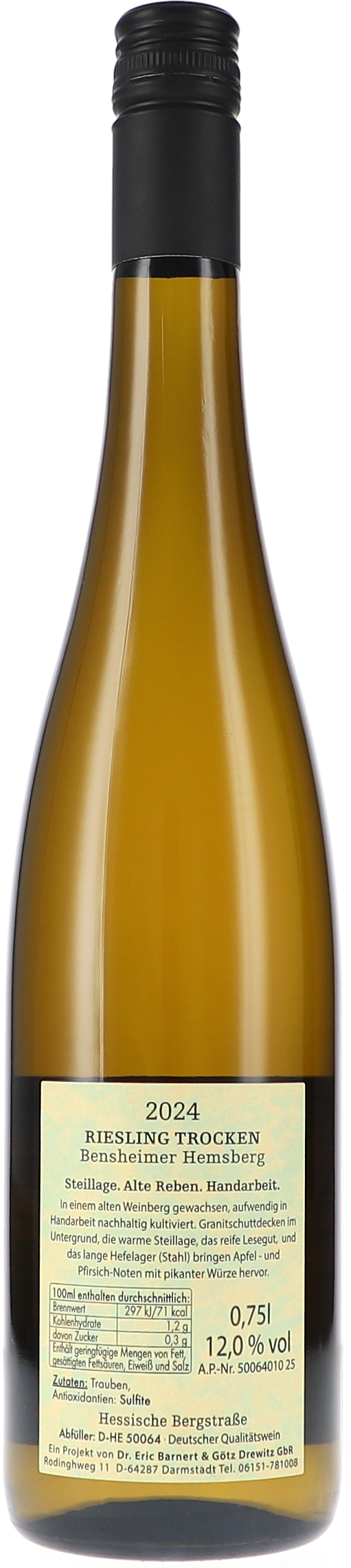 Riesling Alte Reben "Hemsberg"