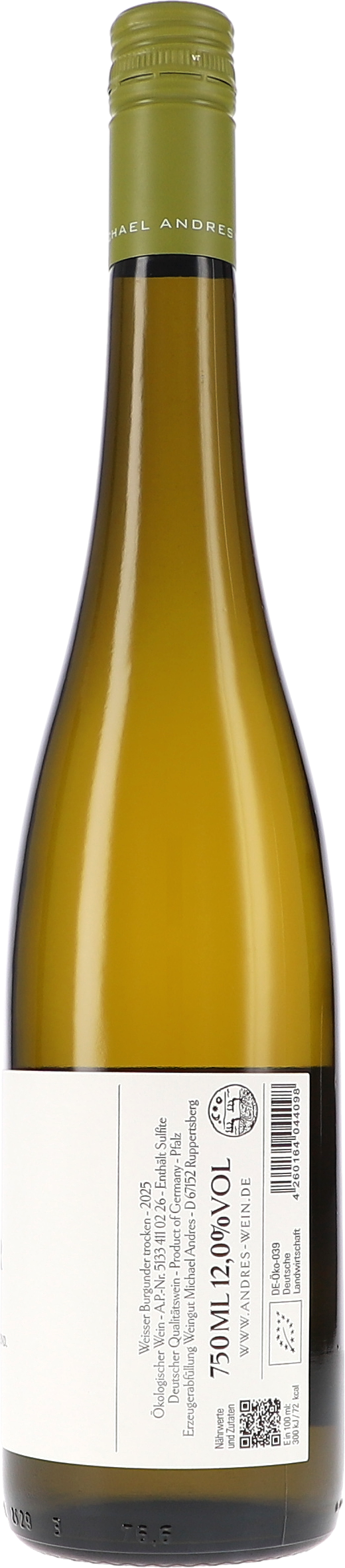 Weisser Burgunder, Löss und Lehm