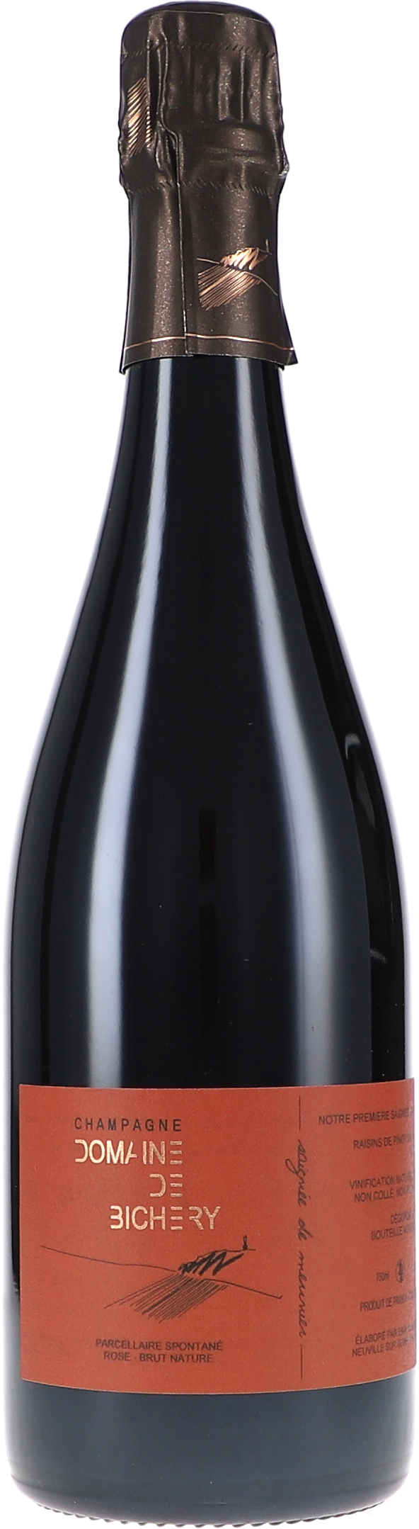 Saignee de Meunier, Parcellaire Spontané, Rosé Brut Nature