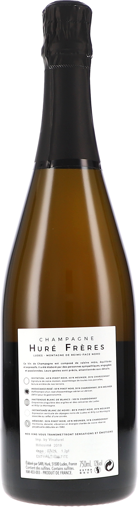 Instantanée, Blanc de Noirs, Extra Brut