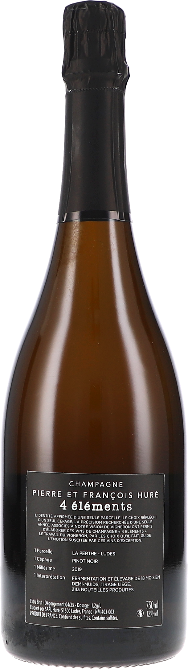 4 éléments Pinot Noir, La Perthe, Extra Brut