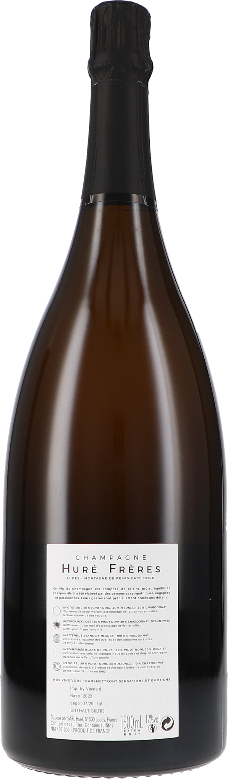Invitation Extra Brut, Base 2022