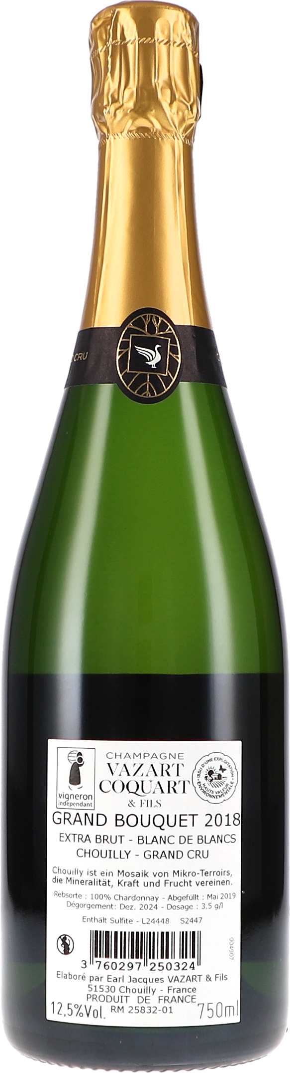Grand Bouquet Extra Brut, Blanc de Blancs Chouilly Grand Cru