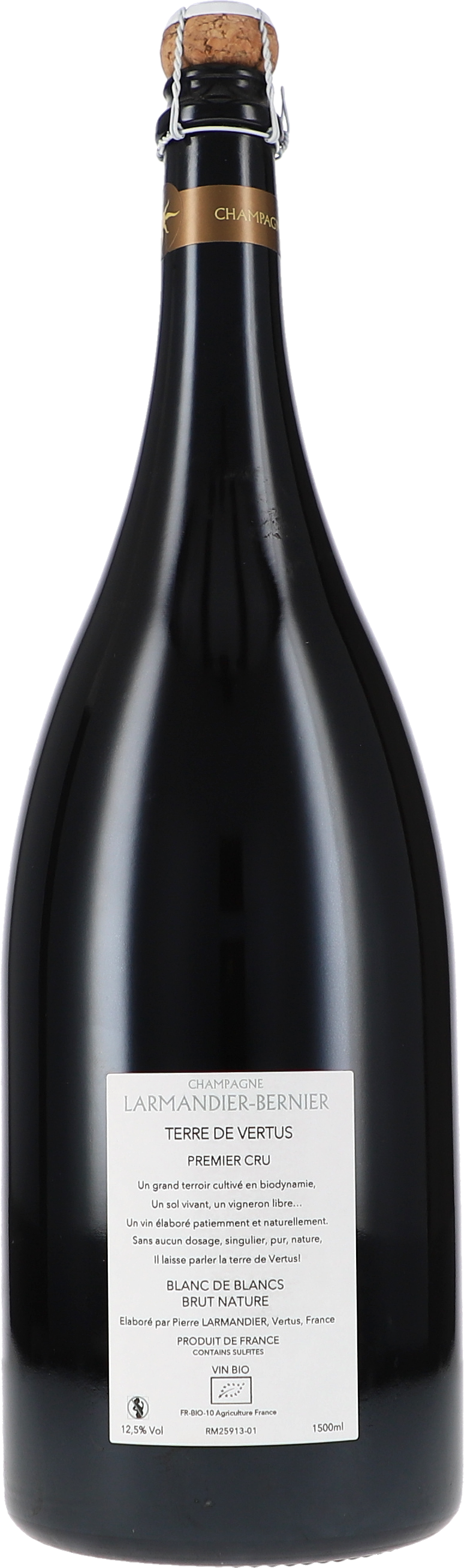 Terre de Vertus Premier Cru Blanc de Blancs Brut Nature