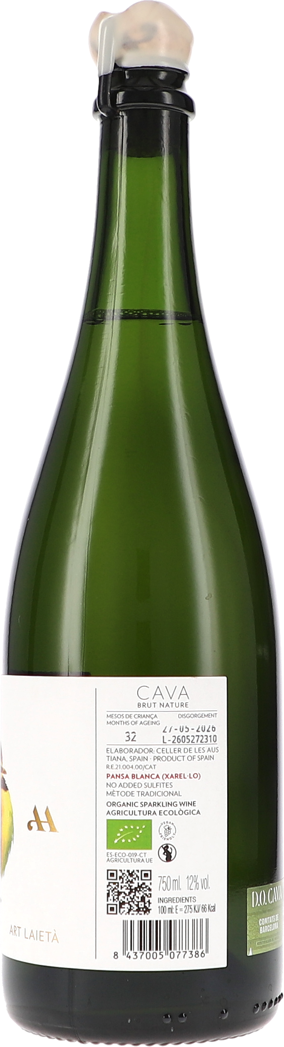 AUS Bruant Brut Nature, ungeschwefelt