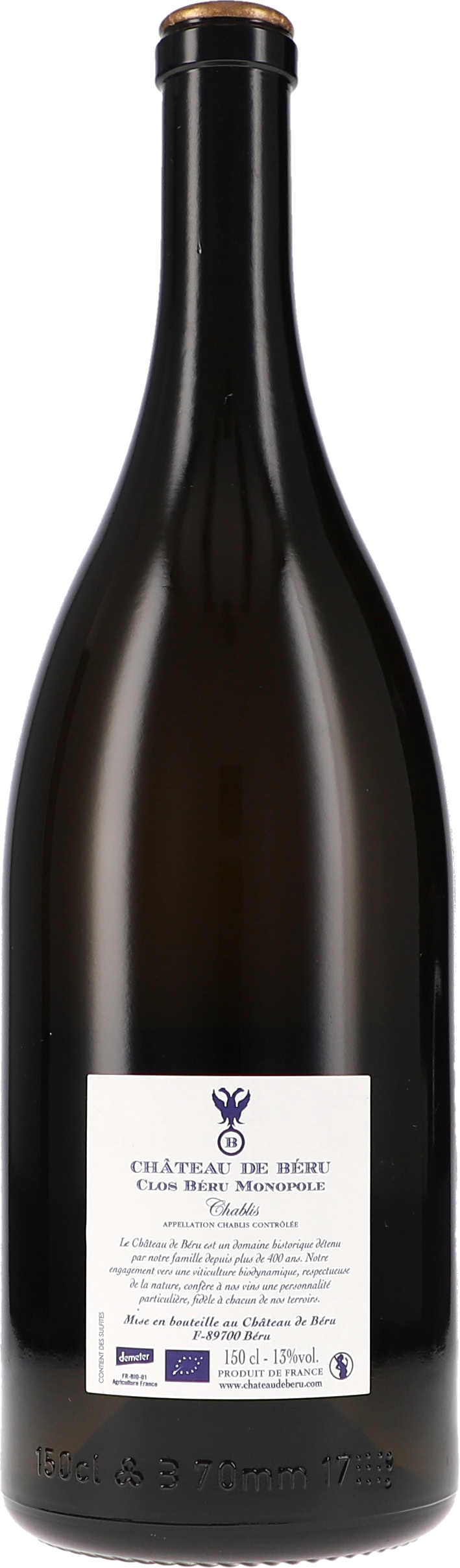 Chablis Clos Béru Monopole AOC