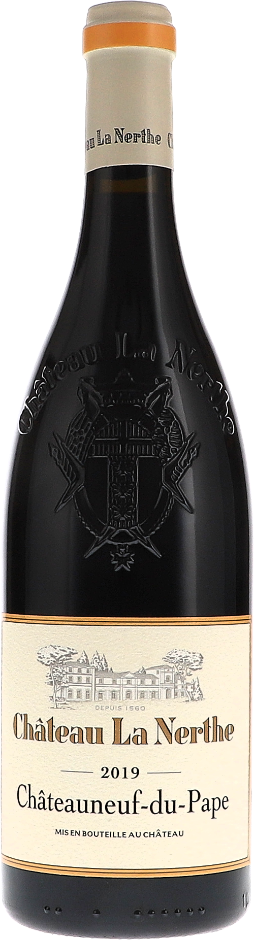 Châteauneuf-du-Pape Rouge AOC Alkohol, Bier, Getränk, Flasche, Schnaps