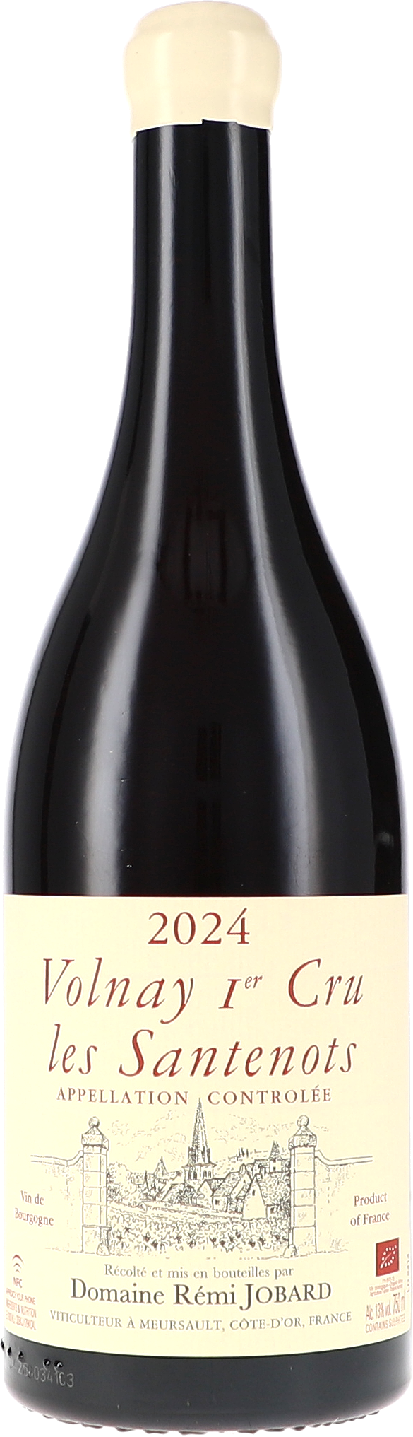 Weinflasche, Rotwein, Burgund, Volnay, Les Santenots
