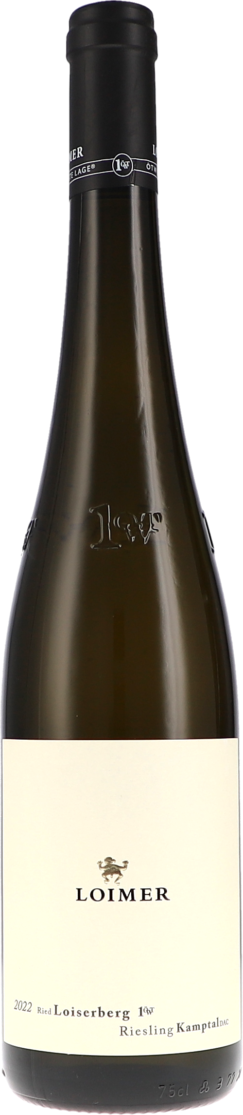 Ried Loiserberg 1.ÖTW Riesling Kamptal DAC Alkohol, Getränk, Flasche, Weinflasche, Bier