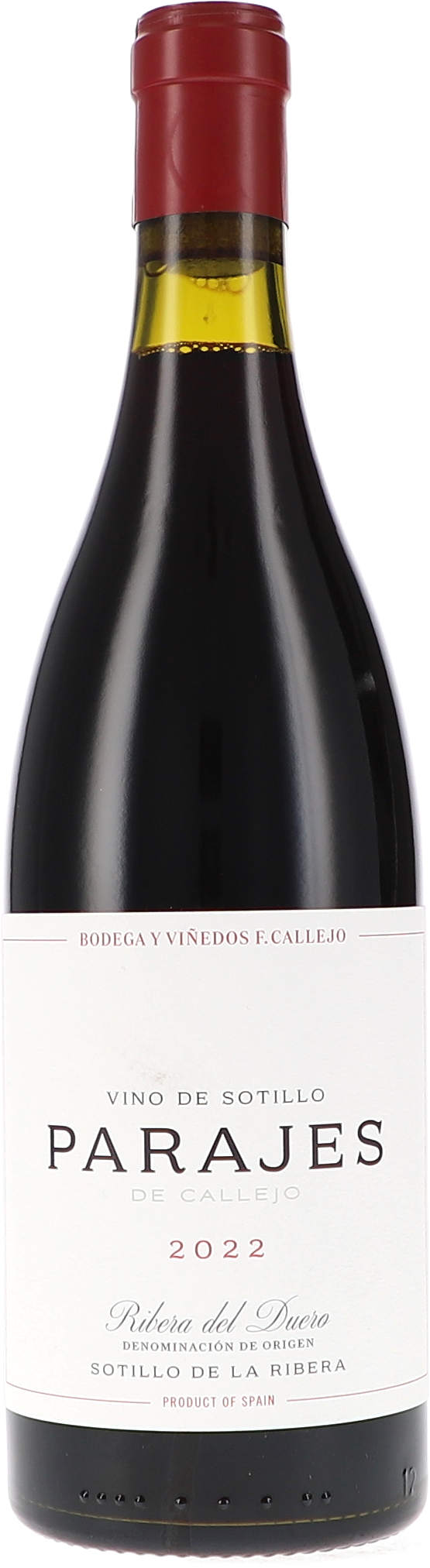 Parajes de Callejo Alkohol, Flasche, Schnaps, Weinflasche, Roter Wein