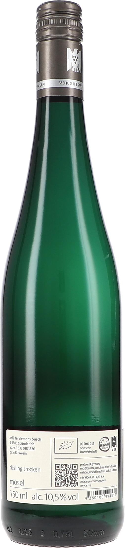 Wein, Sektflasche, Riesling, Mosel, 750 ml
