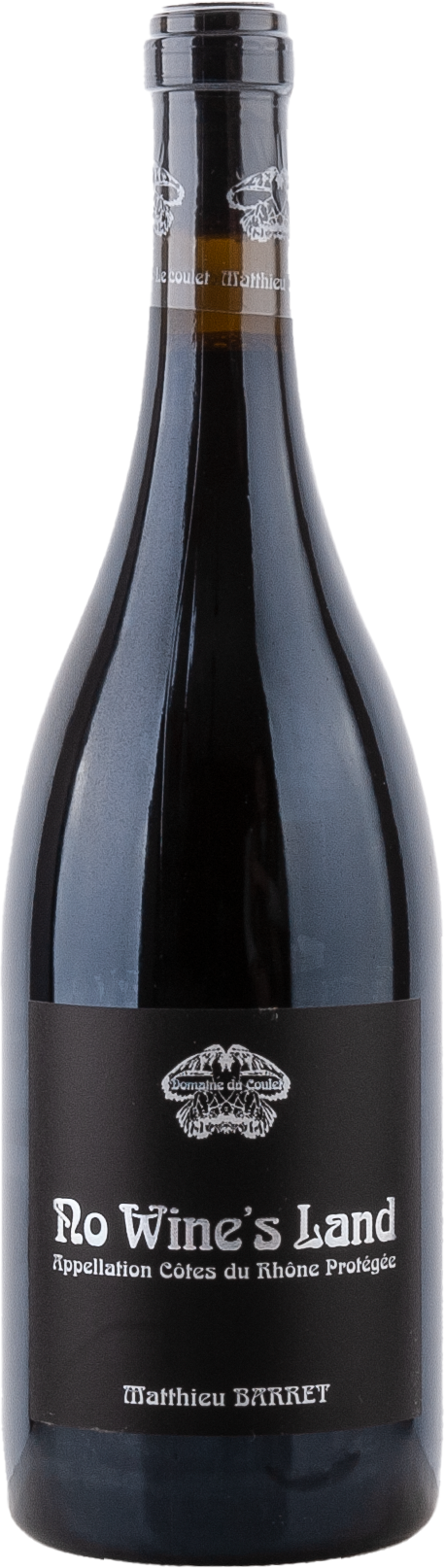 Côtes Du Rhône "No Wine's Land" rouge AOP Alkohol, Bier, Getränk, Flasche, Schnaps