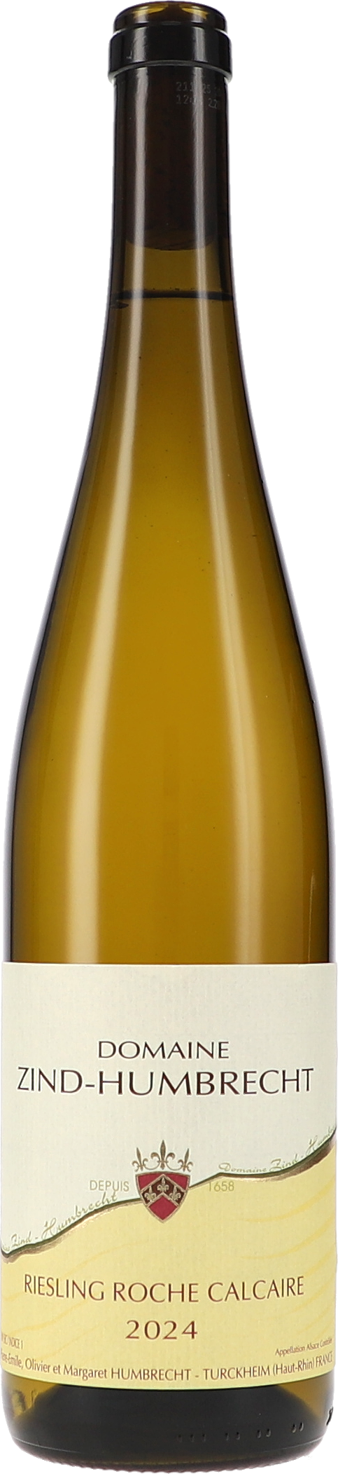 Weinflasche, Riesling, Weißwein, Glasflasche, Jahrgang 2024