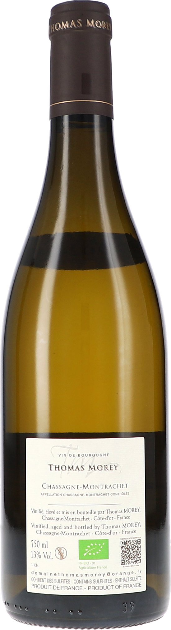Weißwein, Chassagne-Montcrachet, 750 ml, 13% Vol, Französischer Wein