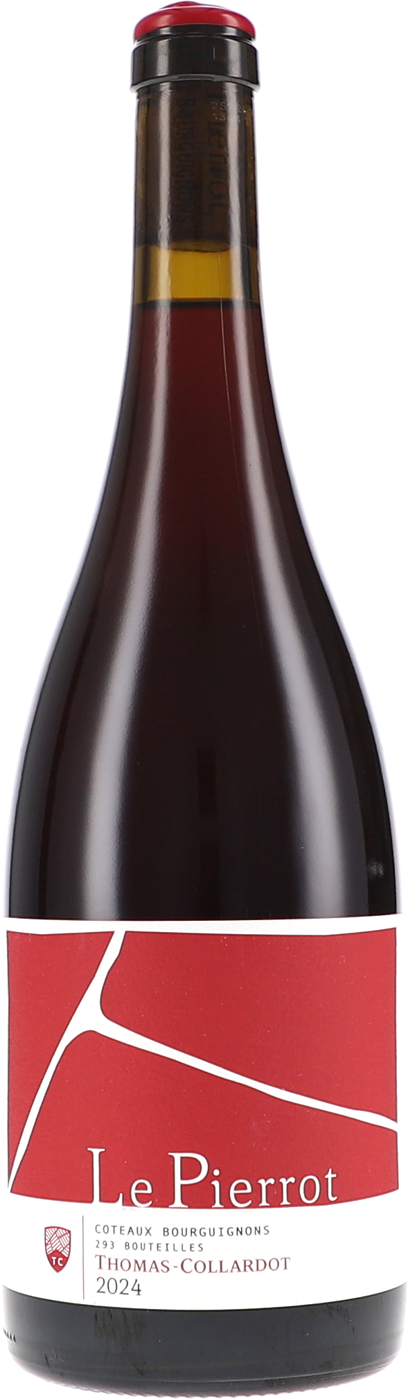 Coteaux Bourguignons "Le Pierrot" AOC Rotwein, Burgund, Glasflasche, Etikett Le Pierrot, Thomas-Collardot 2024