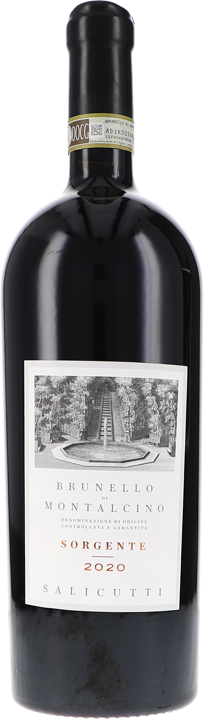 Brunello di Montalcino DOCG Sorgente Alkohol, Getränk, Schnaps, Flasche, Roter Wein