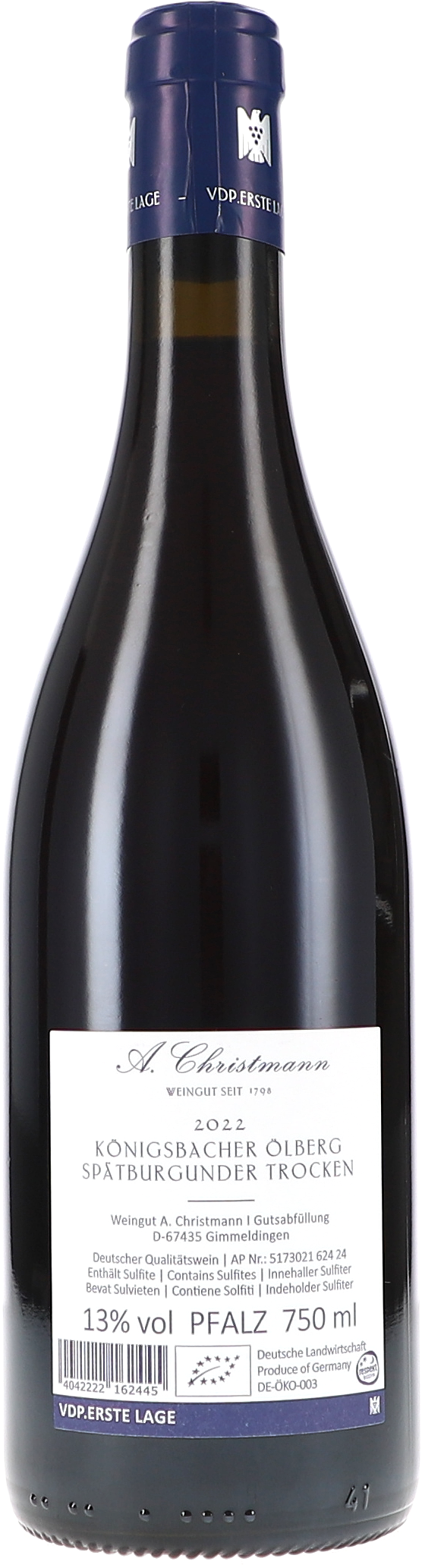 Rotwein, Korken, 750 ml, Flasche, Spätburgunder