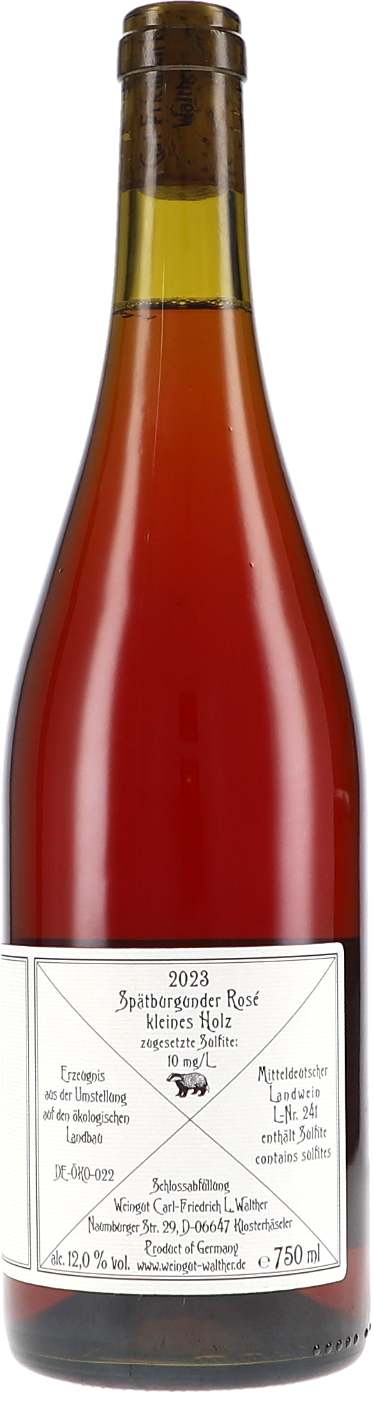 Rosé, Wein, Flasche, Glasflasche, 750 ml