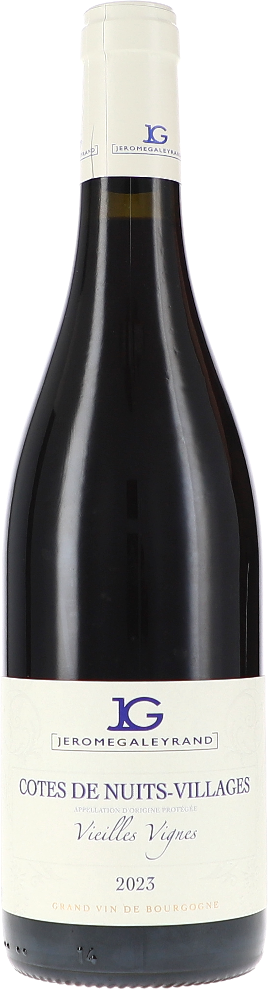 Weißwein, Weinflasche, Korkverschluss, Etikett, Côtes de Nuits-Villages