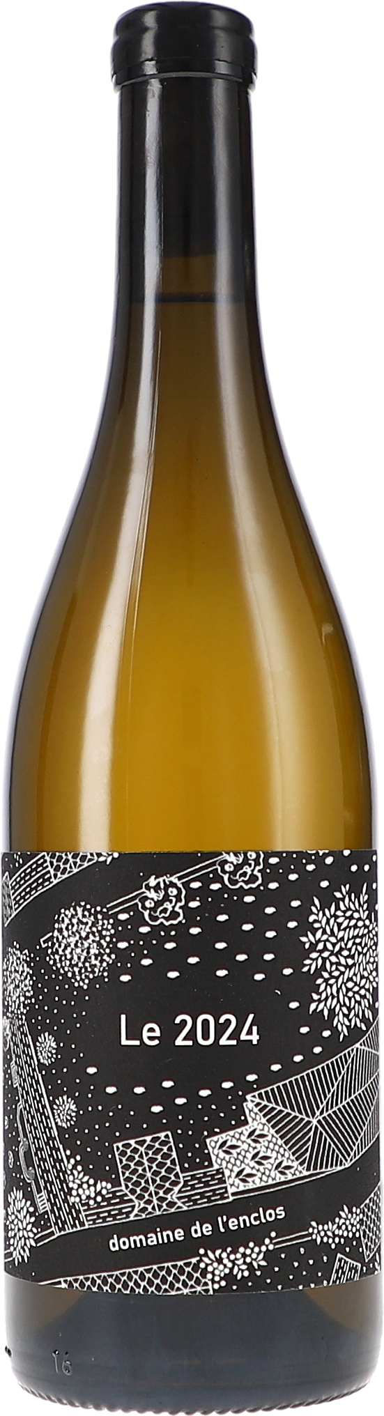 Chablis "Le 2024" AOC Weißwein, Flasche, Etikett, Domaine de l'enclos, Le 2024